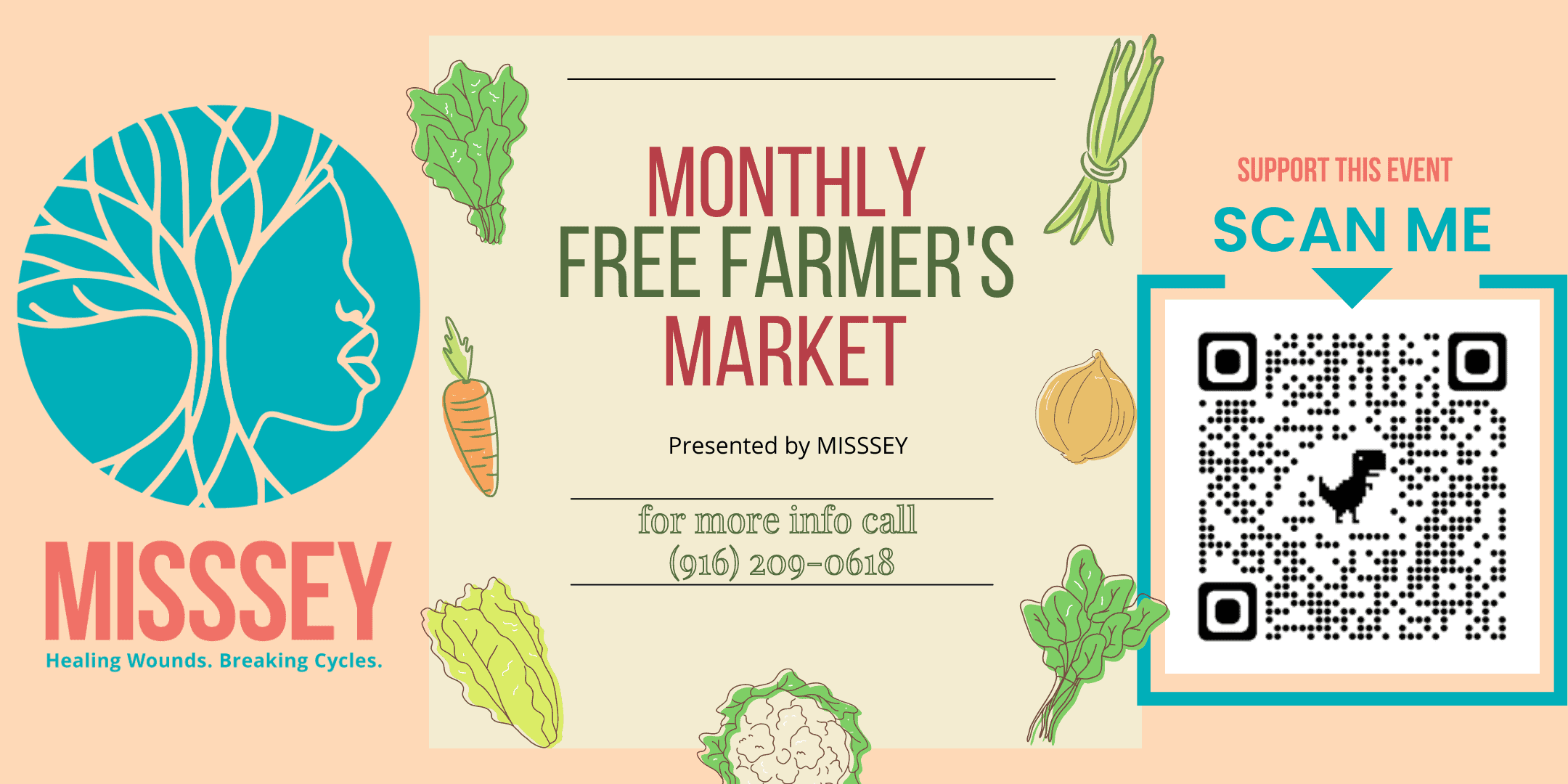MISSSEY Presents: Meet Me at the Market - A Monthly Free Farmer's Market!